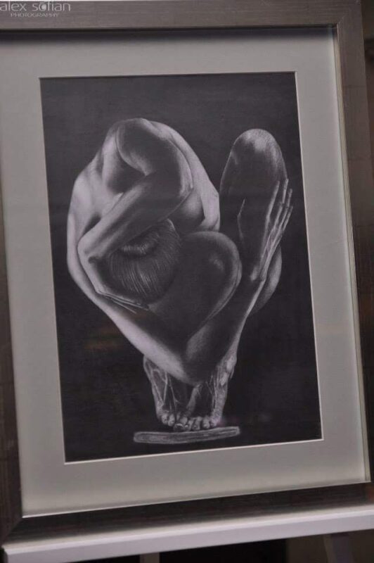 pencil on paper